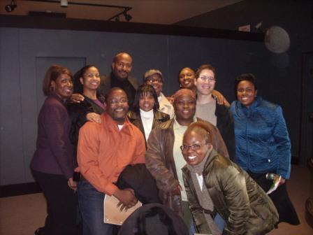 Roosevelt University sustainability students & faculty with Van Jones